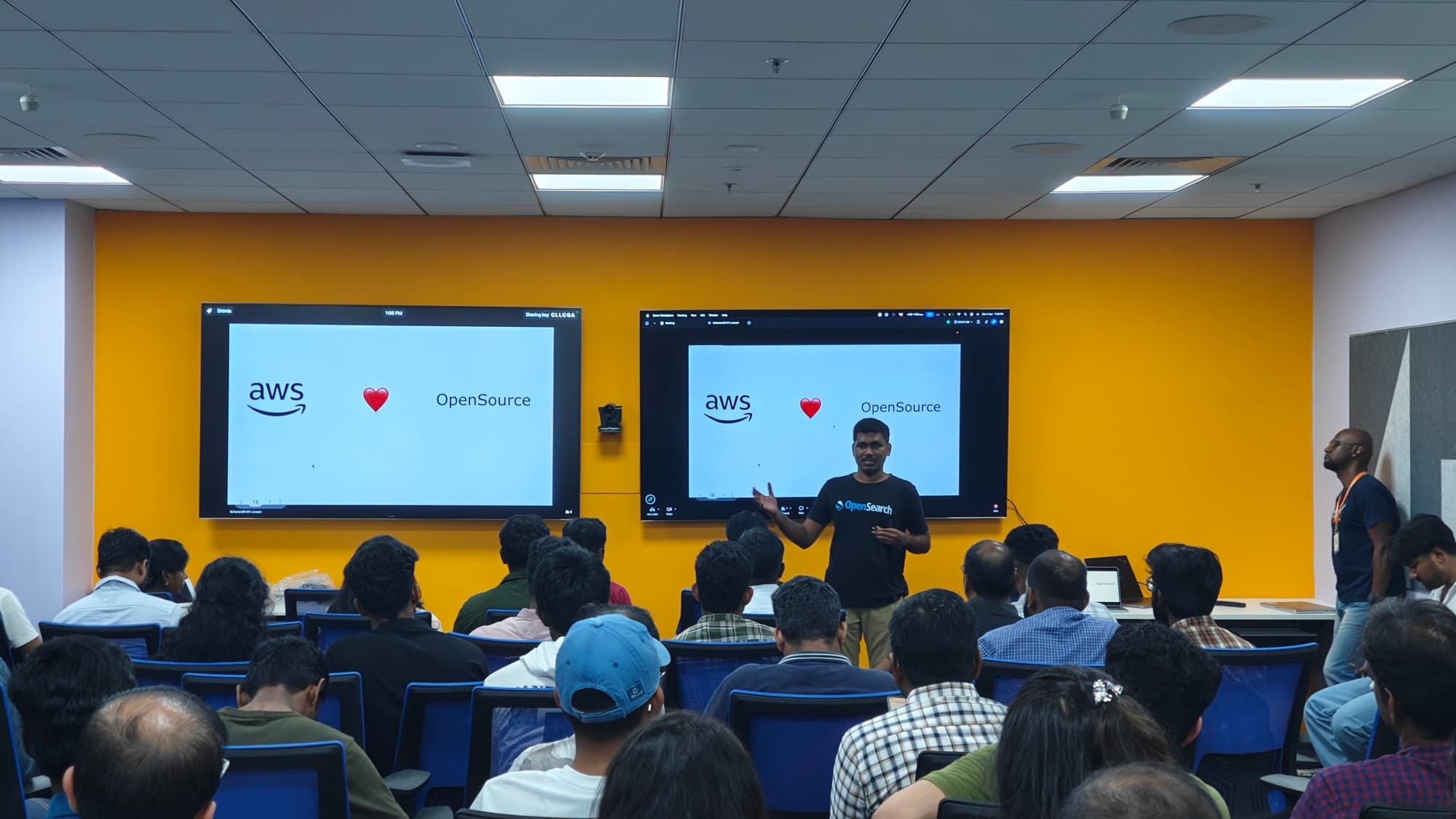 Photo from a tech community event