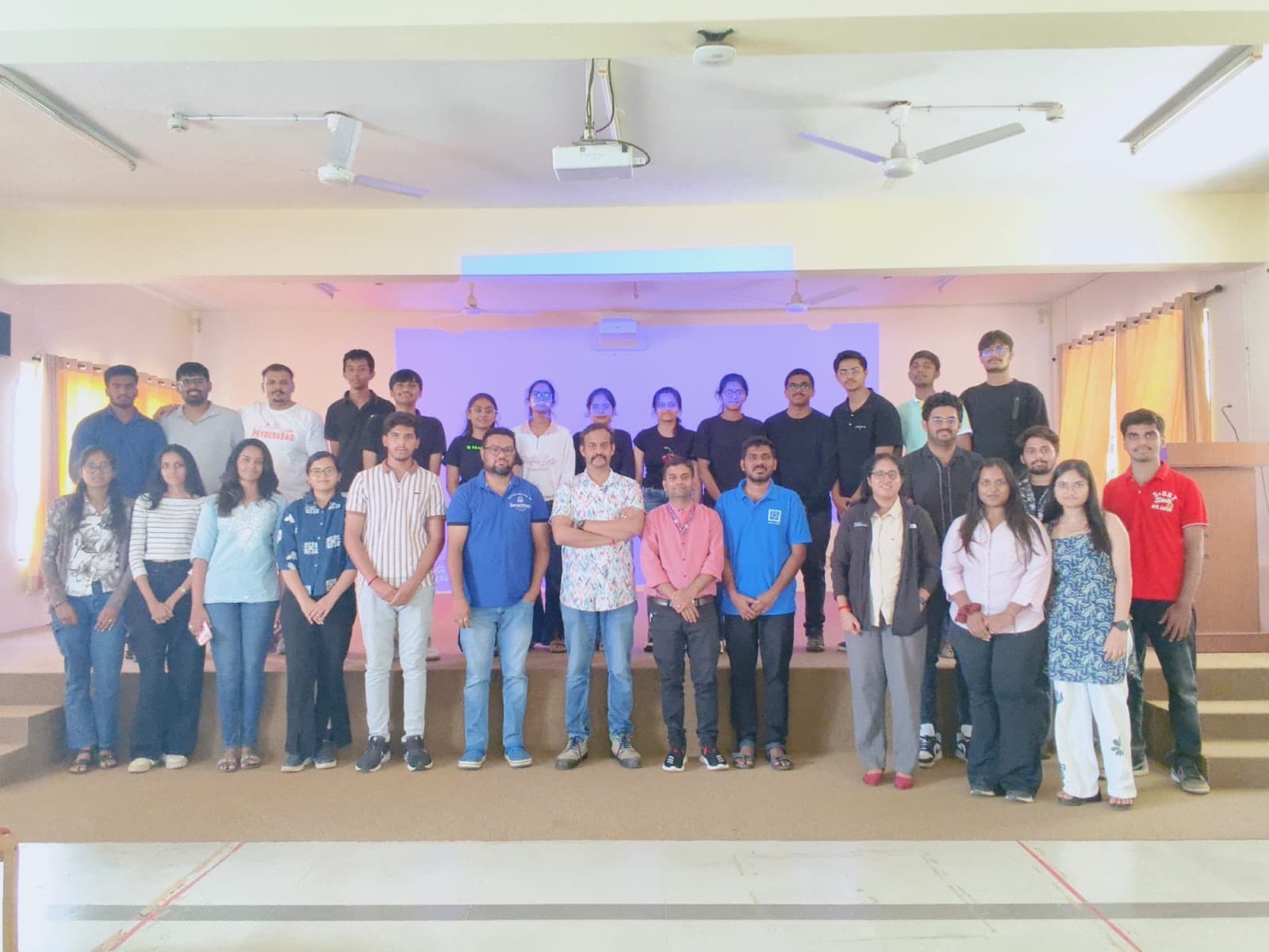Photo from a tech community event