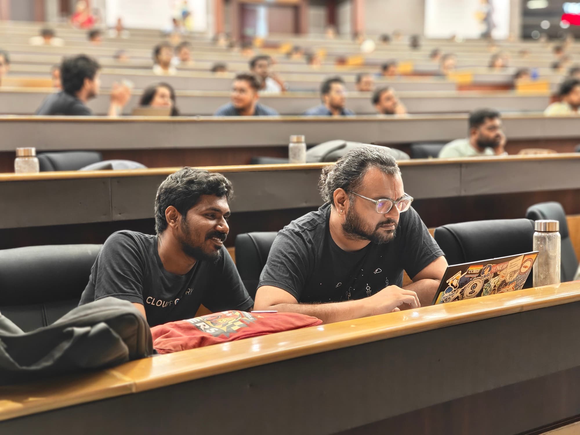 Photo from a tech community event