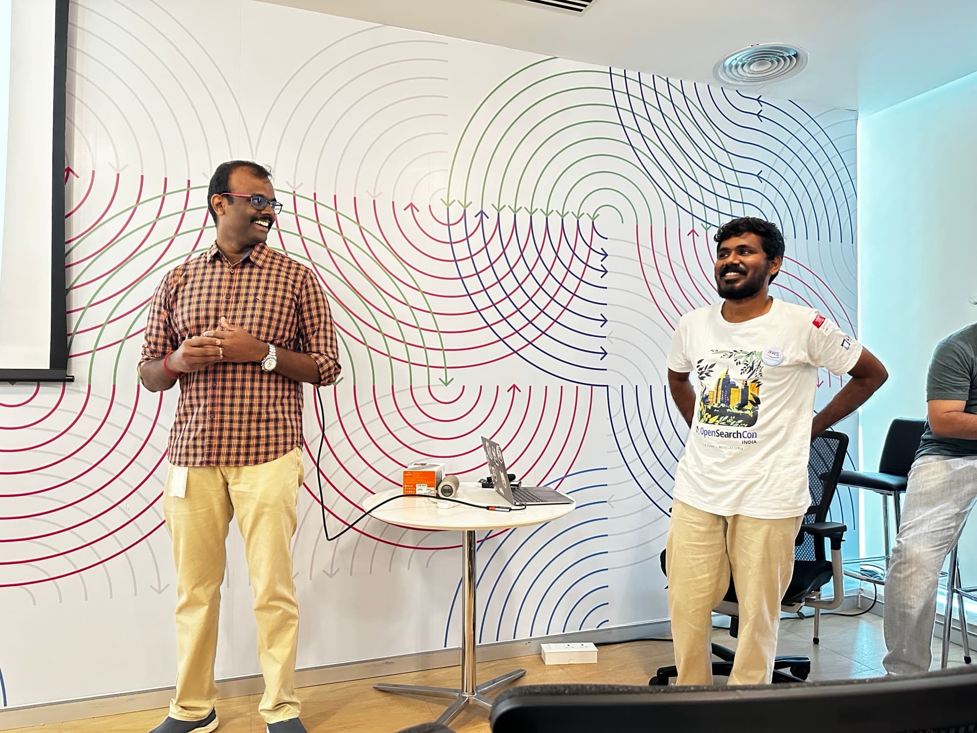 Photo from a tech community event