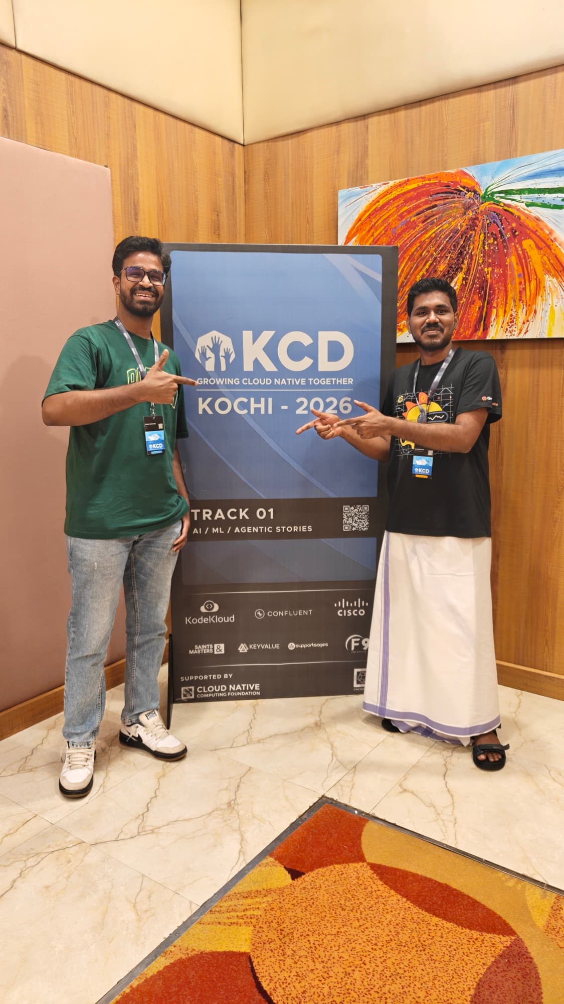 Photo from a tech community event