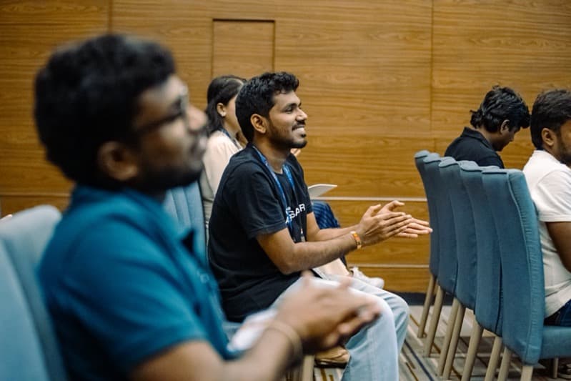 Photo from a tech community event