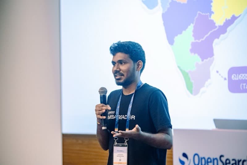 Photo from a tech community event