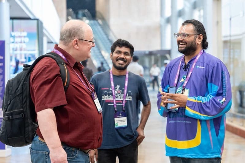 Photo from a tech community event