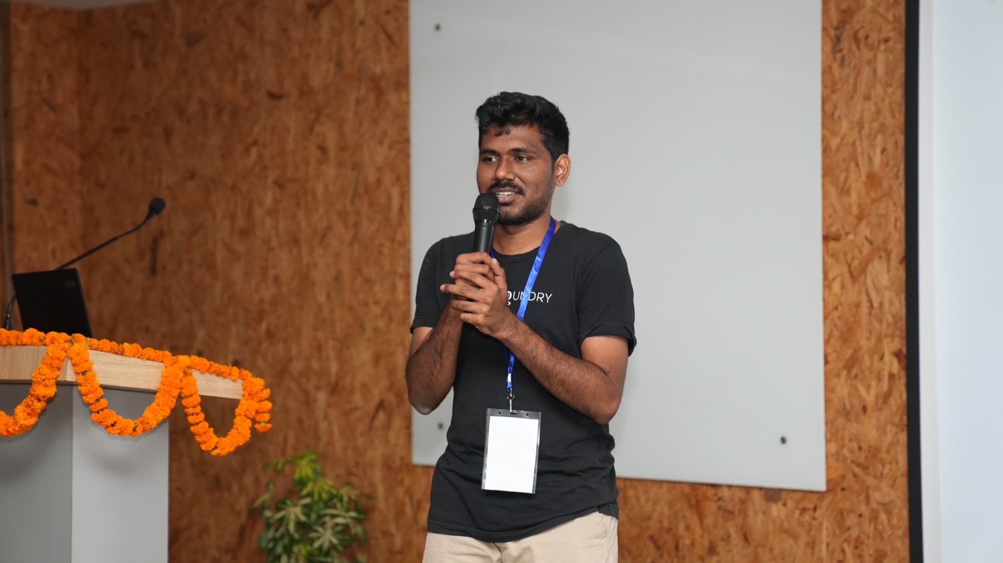 Photo from a tech community event